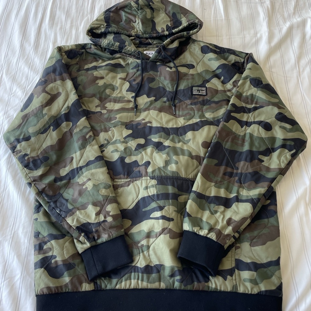 Camouflage Hooded Sweatshirt